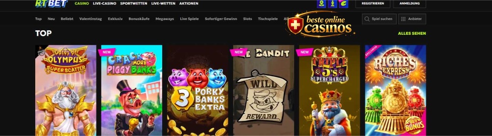TRBet Bonus Angebot Schweiz